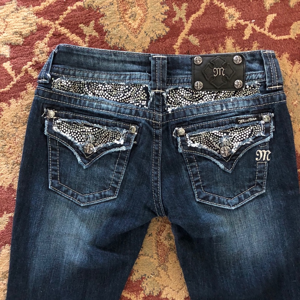 Miss me bootcut jeans.